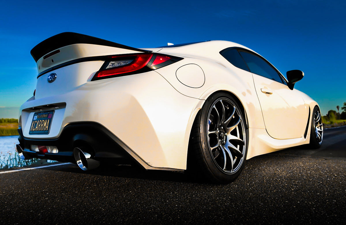 Subaru BRZ on Vors TR4 Silver Machined 18x9.5 +35 photo 7