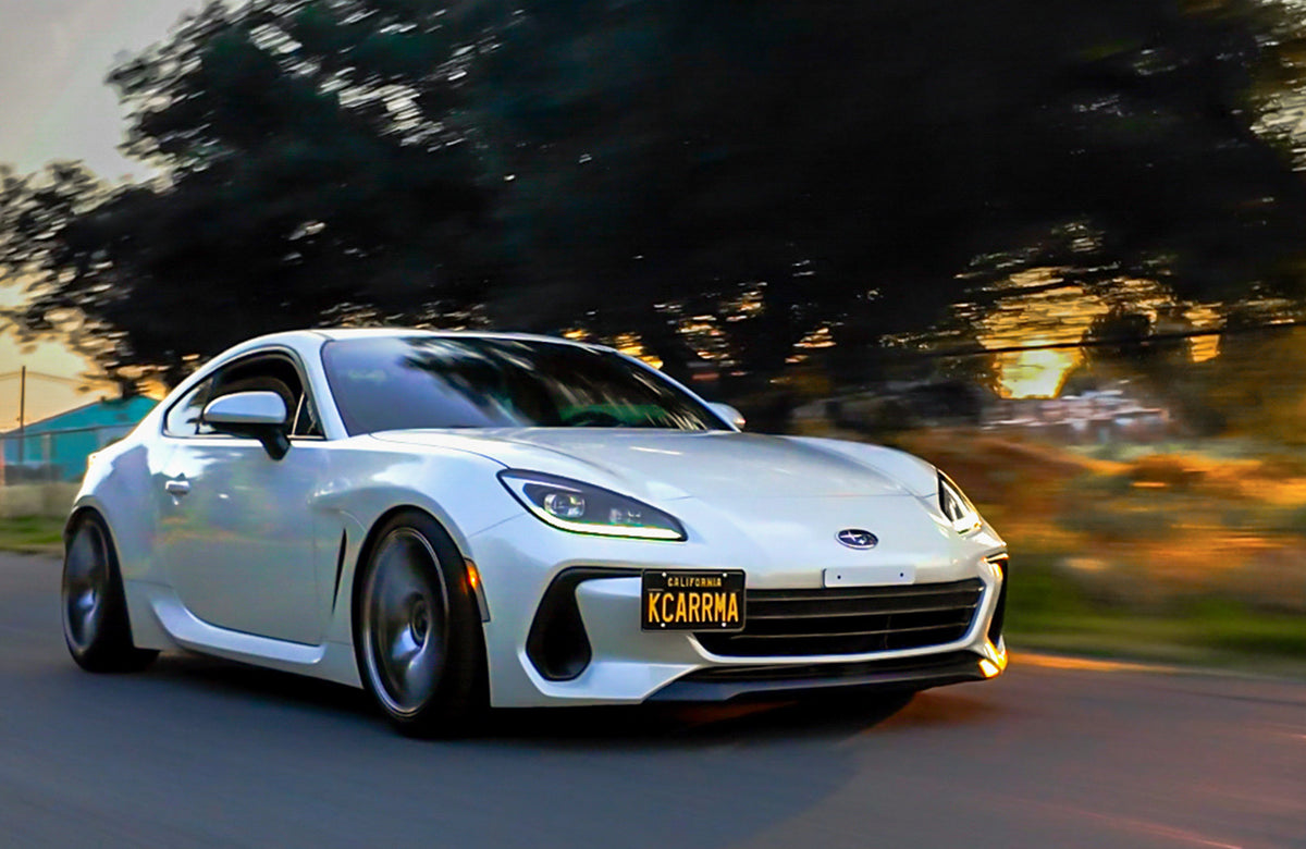Subaru BRZ on Vors TR4 Silver Machined 18x9.5 +35 photo 8