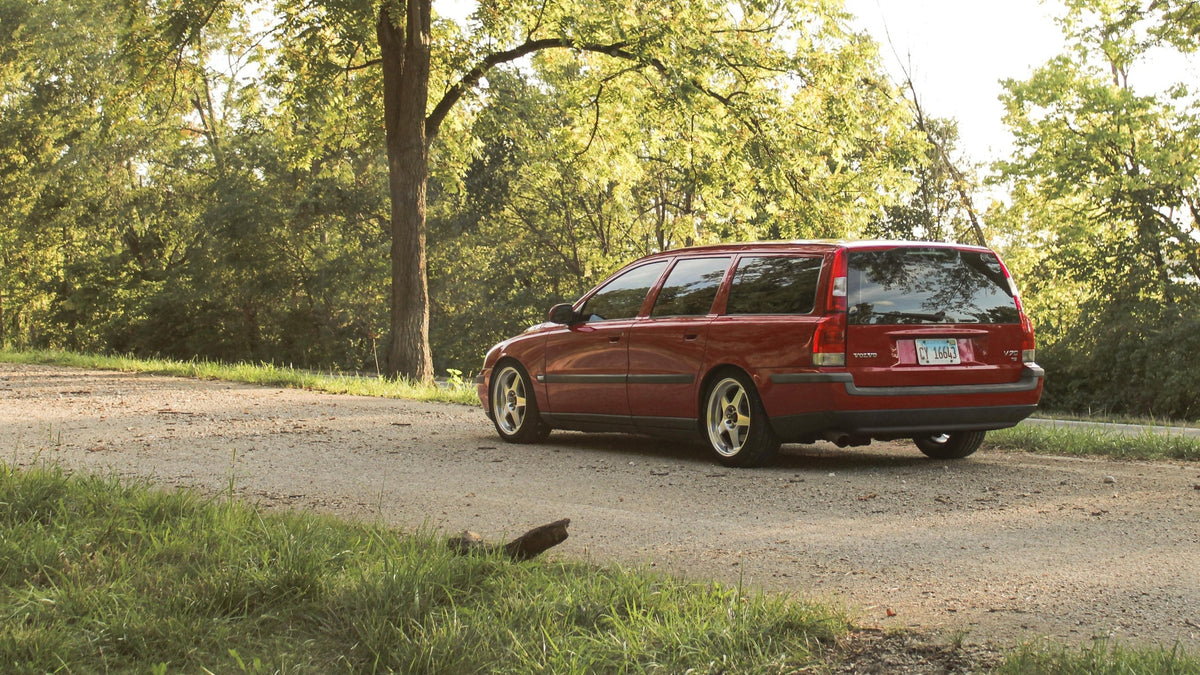 Volvo V70 on Vors SP1 Silver Machined 17x8 +35 photo 6