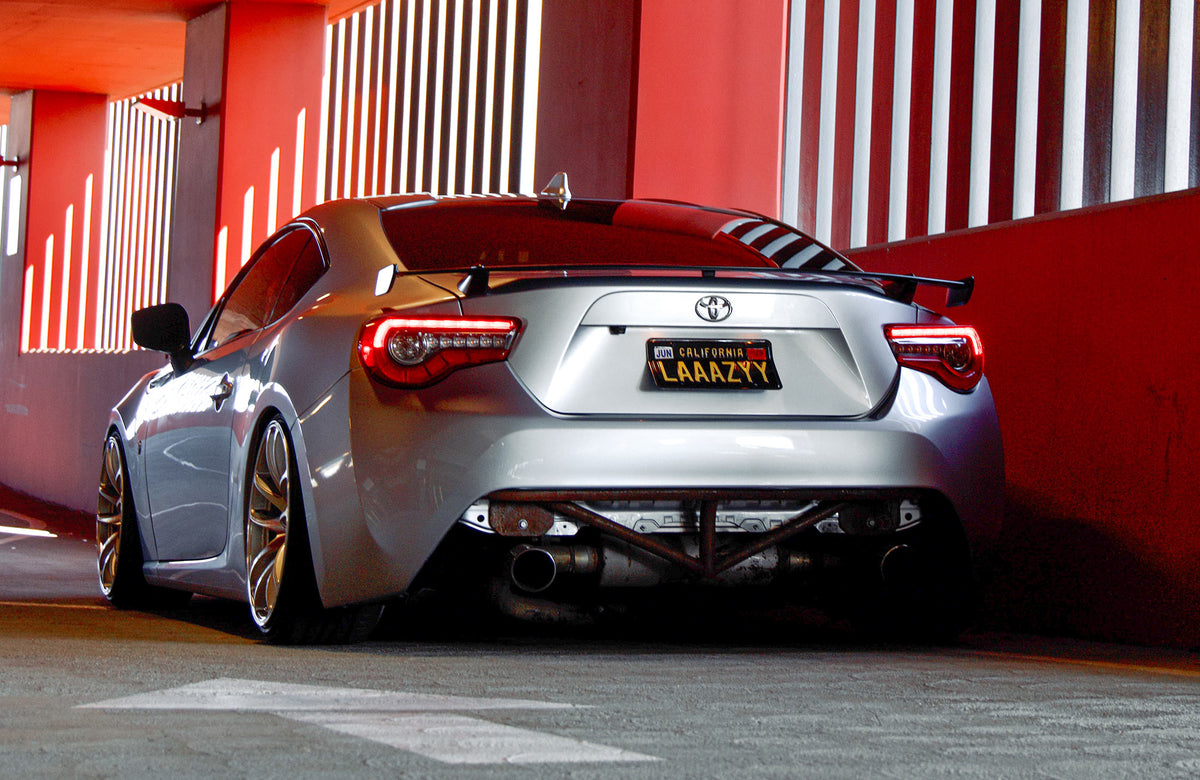 Toyota GT86 on Vors TR4 Silver Machined 18x9.5 +35 photo 1