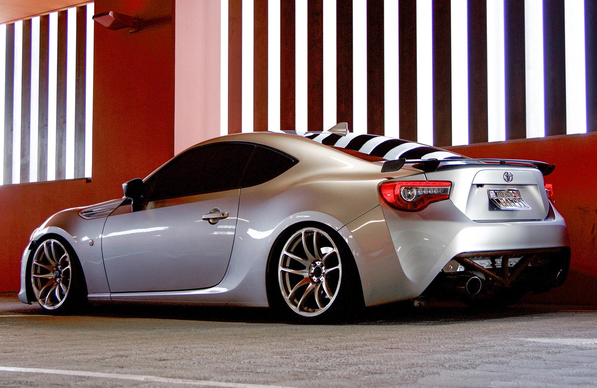 Toyota GT86 on Vors TR4 Silver Machined 18x9.5 +35 photo 2