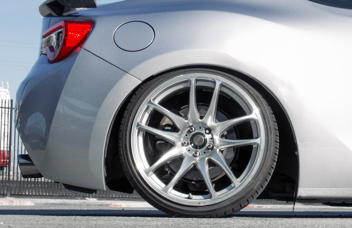 Toyota GT86 on Vors TR4 Silver Machined 18x9.5 +35 photo 4