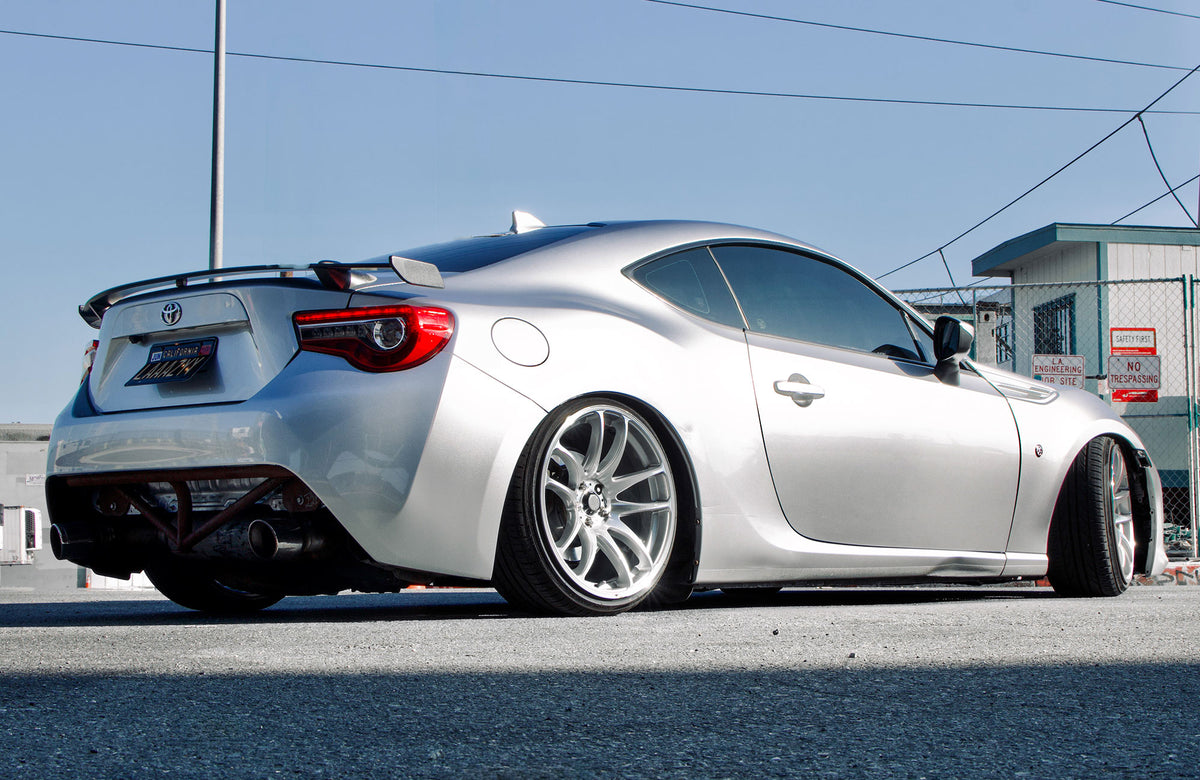 Toyota GT86 on Vors TR4 Silver Machined 18x9.5 +35 photo 5