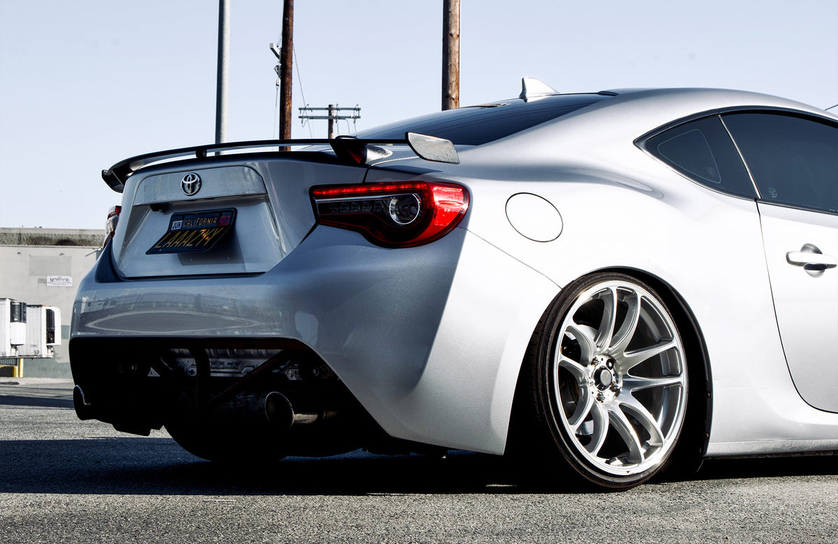 Toyota GT86 on Vors TR4 Silver Machined 18x9.5 +35 photo 8