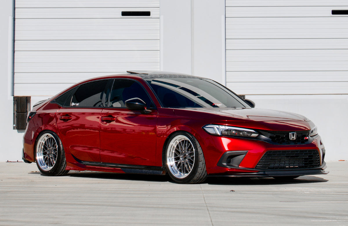 Honda Civic on Vors VR8 Hyper Black 18x9 +35 photo 7