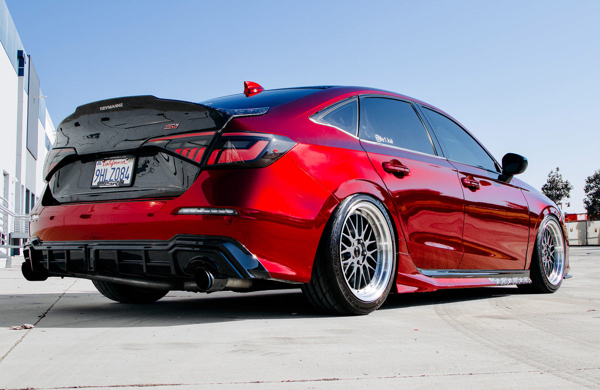 Honda Civic on Vors VR8 Hyper Black 18x9 +35 photo 14