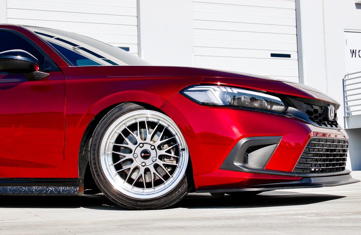 Honda Civic on Vors VR8 Hyper Black 18x9 +35 photo 17