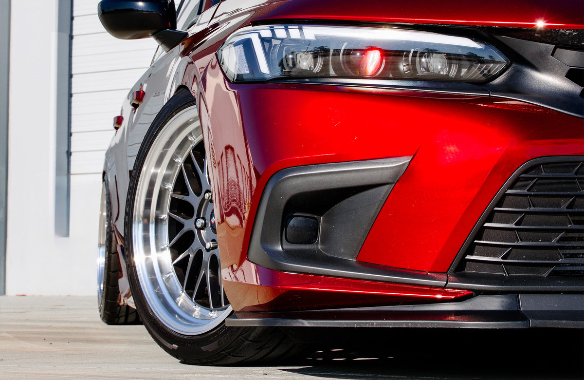 Honda Civic on Vors VR8 Hyper Black 18x9 +35 photo 18
