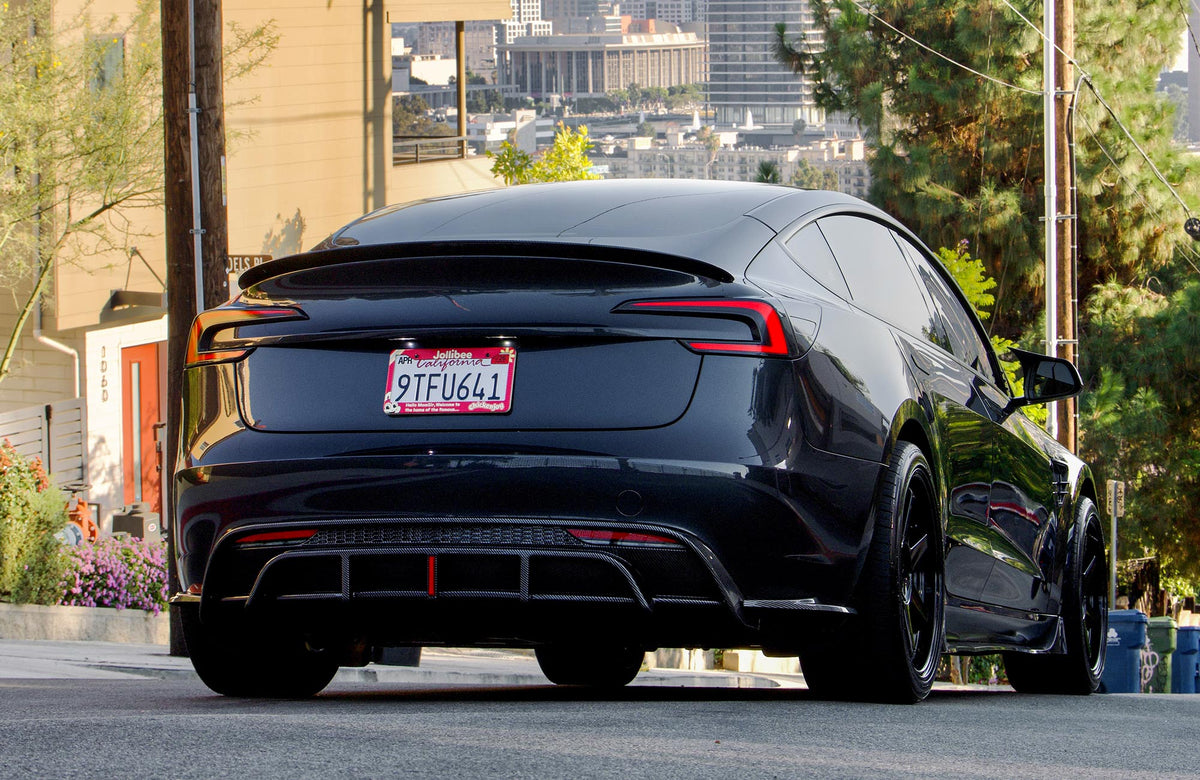 Tesla Model 3 on Vors TR37 Black 18x9.5 +35 photo 2