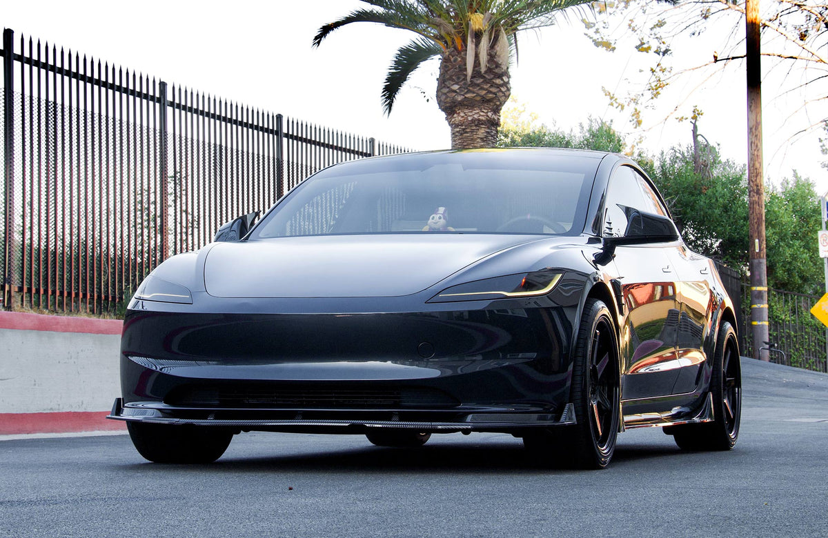 Tesla Model 3 on Vors TR37 Black 18x9.5 +35 photo 6