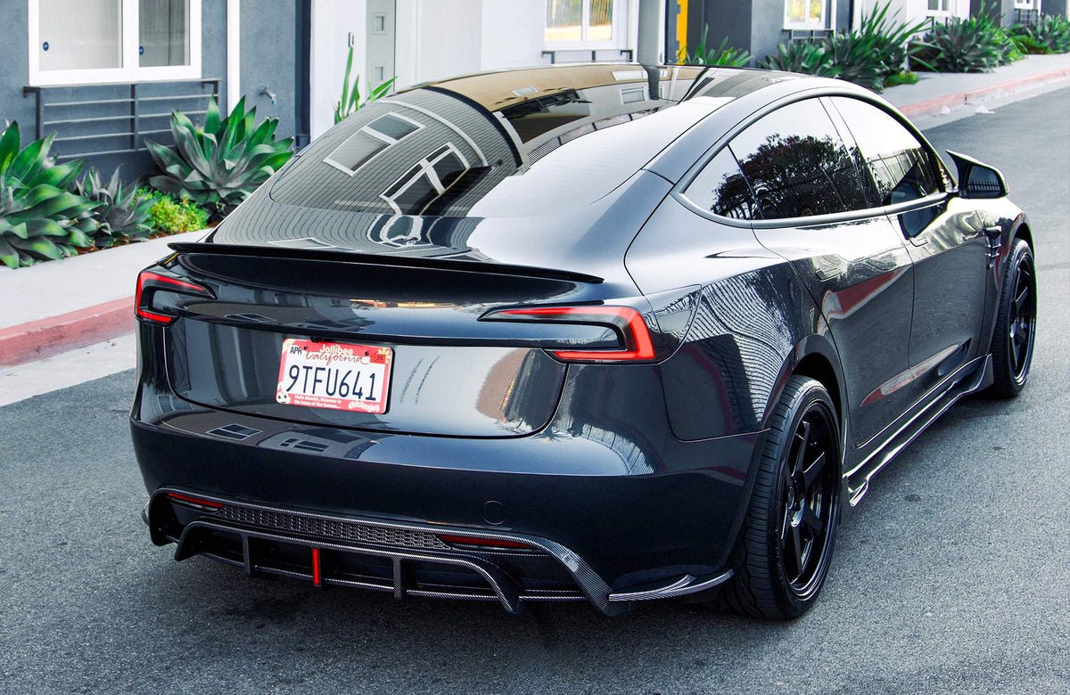Tesla Model 3 on Vors TR37 Black 18x9.5 +35 photo 7