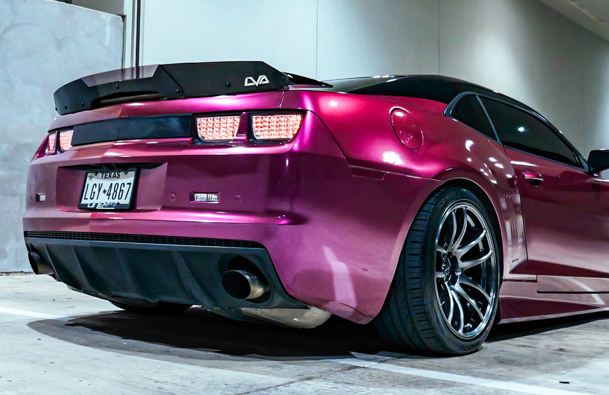 Chevrolet Camaro ZL1 on Vors TR4 Hyper Black 19x10 photo 8