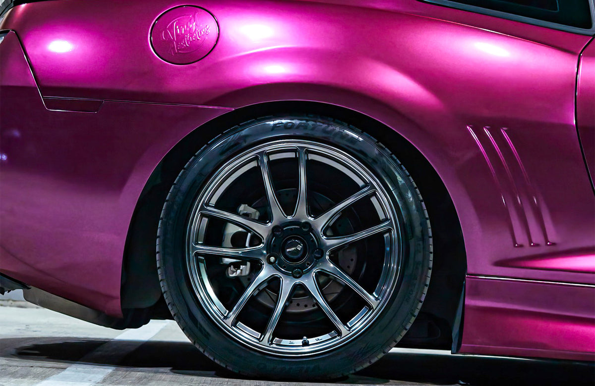 Chevrolet Camaro ZL1 on Vors TR4 Hyper Black 19x10 photo 12