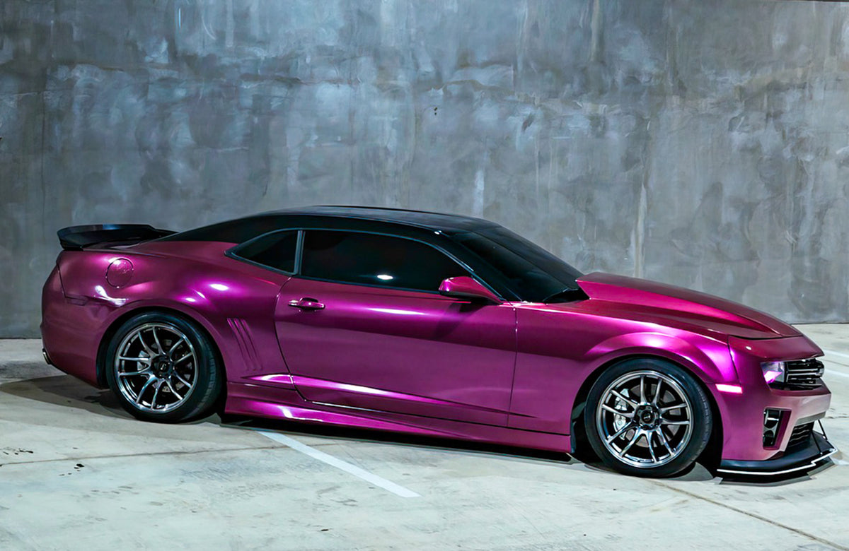 Chevrolet Camaro ZL1 on Vors TR4 Hyper Black 19x10 photo 19
