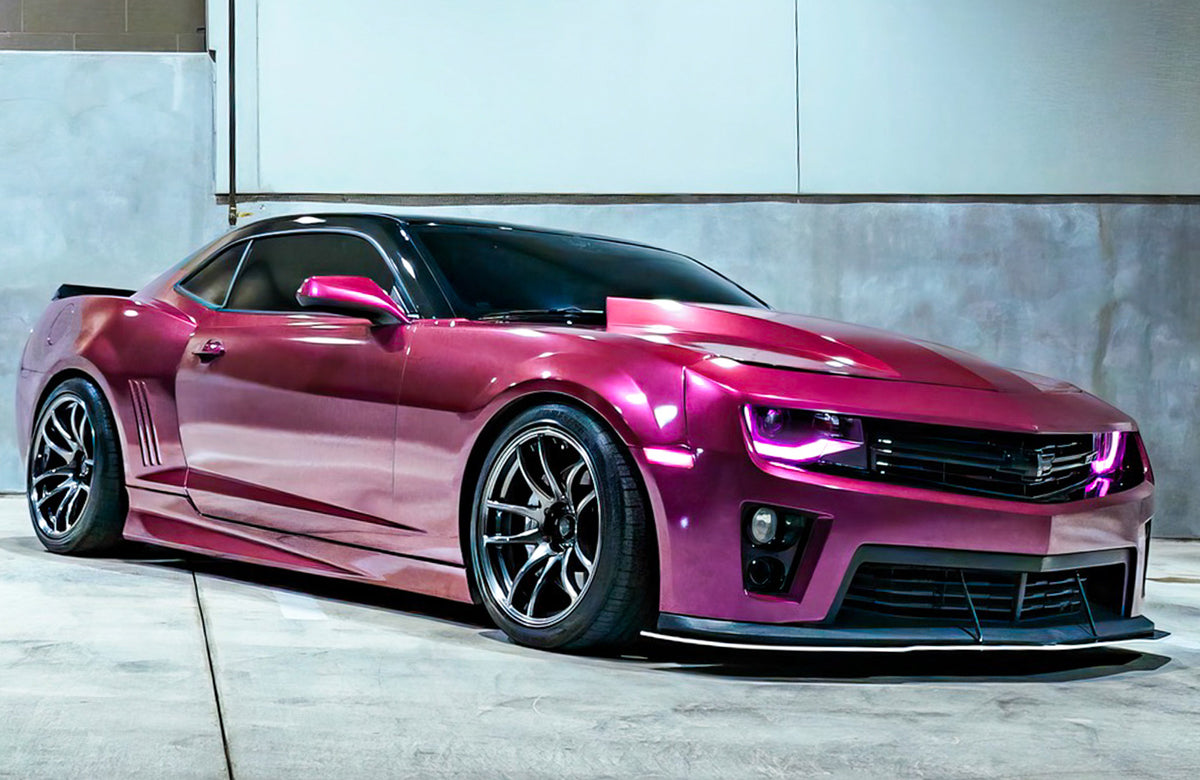 Chevrolet Camaro ZL1 on Vors TR4 Hyper Black 19x10 photo 29
