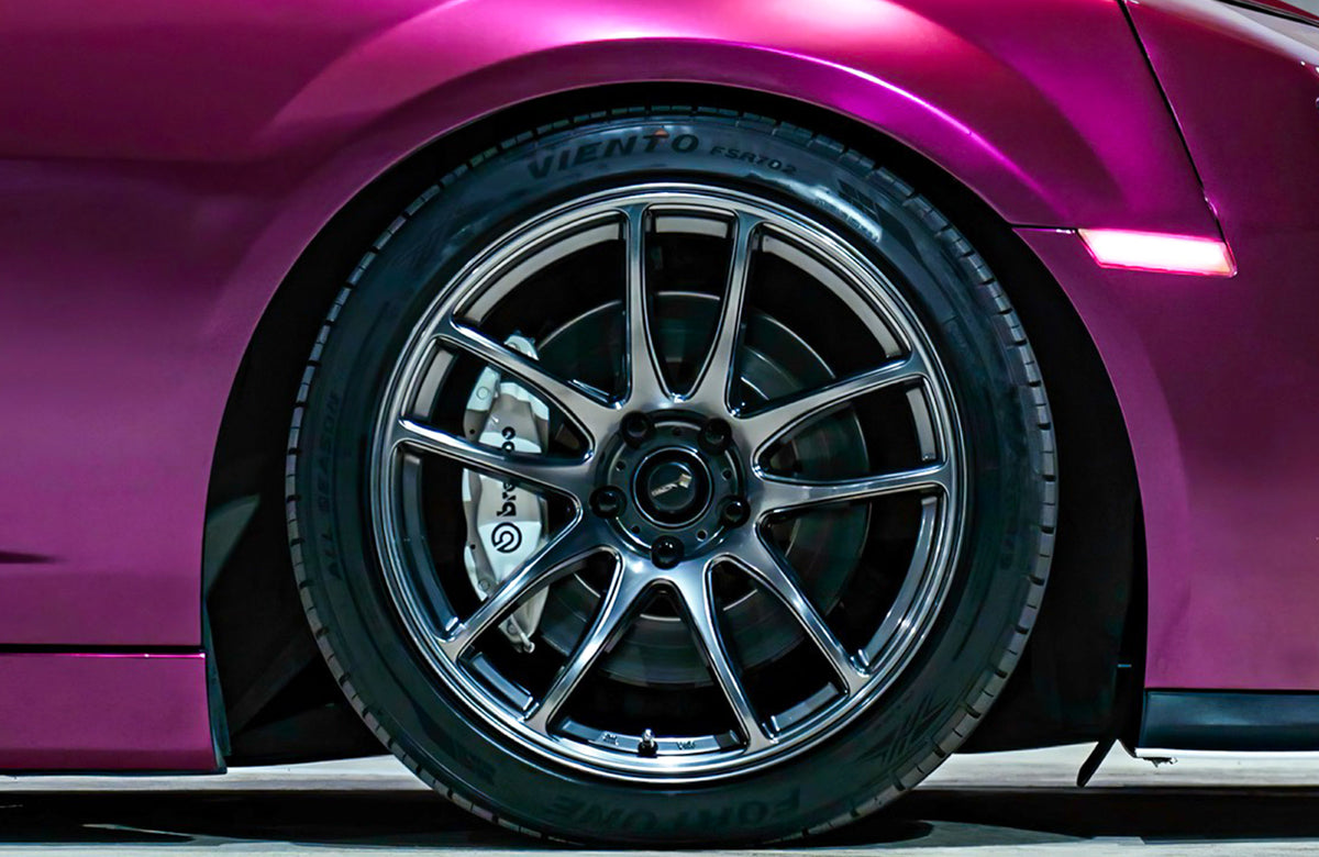 Chevrolet Camaro ZL1 on Vors TR4 Hyper Black 19x10 photo 33