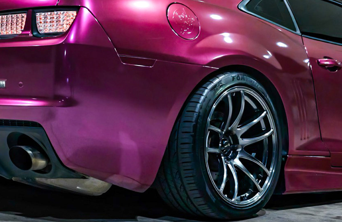Chevrolet Camaro ZL1 on Vors TR4 Hyper Black 19x10 photo 36