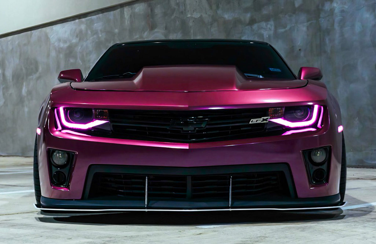Chevrolet Camaro ZL1 on Vors TR4 Hyper Black 19x10 photo 34