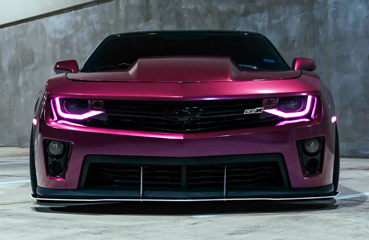 Chevrolet Camaro ZL1 on Vors TR4 Hyper Black 19x10 photo 40
