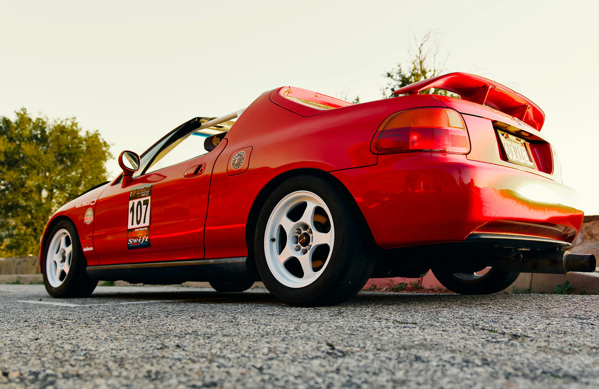 Honda Civic del Sol on Vors SP1 White 15x7 +35 photo 23