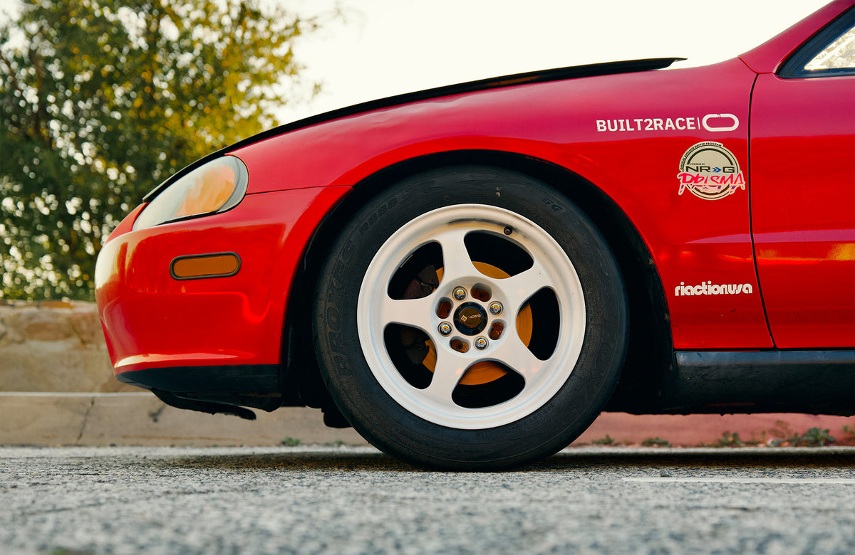 Honda Civic del Sol on Vors SP1 White 15x7 +35 photo 24