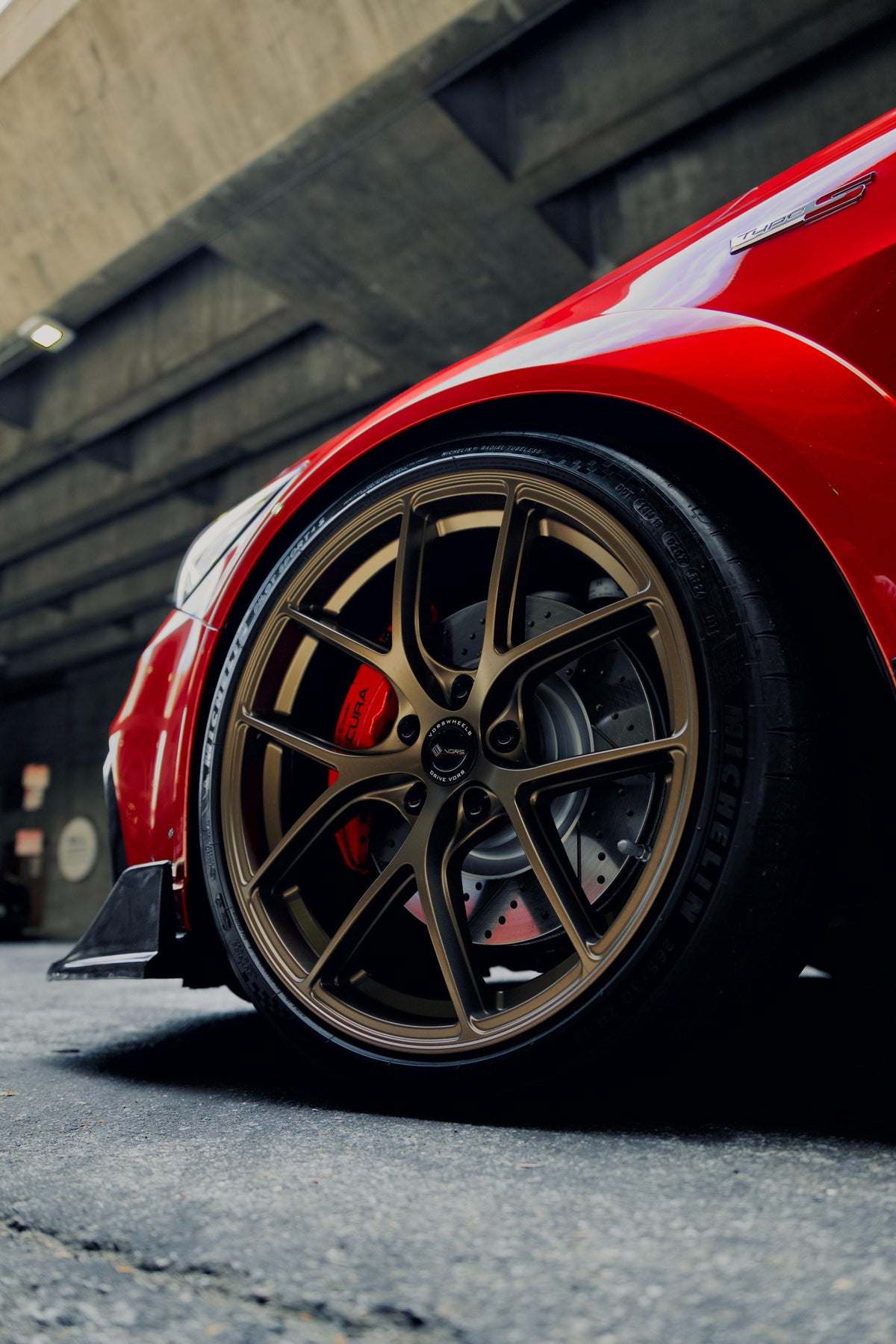 Acura Integra A-Spec on Vors TR88 Bronze 19x9.5 +35 photo 3