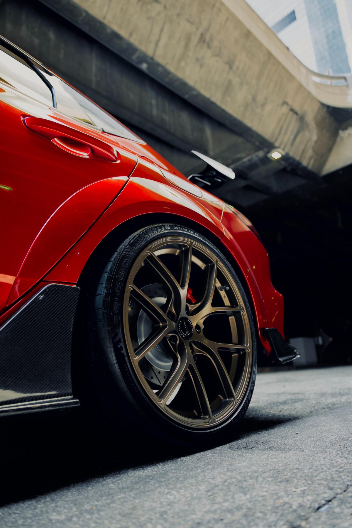 Acura Integra A-Spec on Vors TR88 Bronze 19x9.5 +35 photo 6
