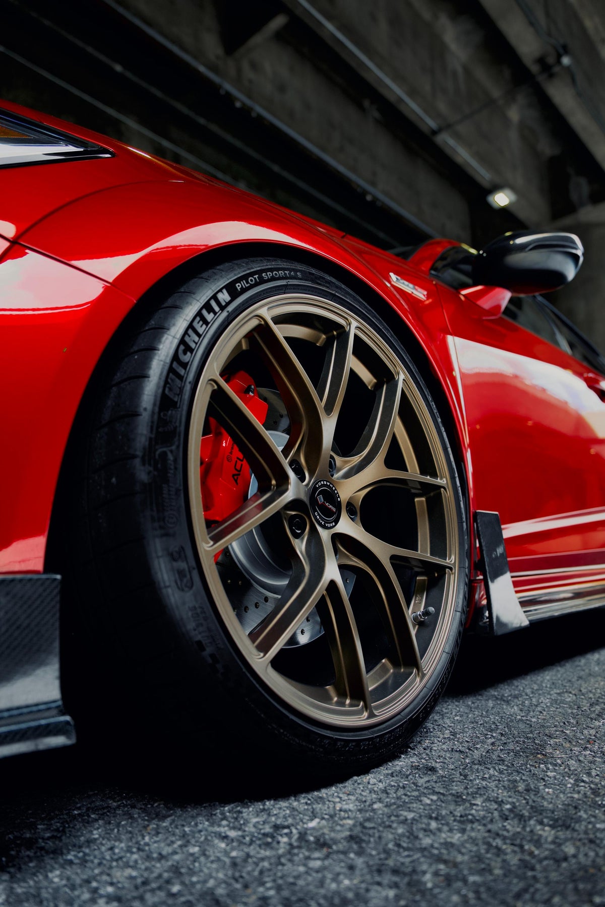 Acura Integra A-Spec on Vors TR88 Bronze 19x9.5 +35 photo 15