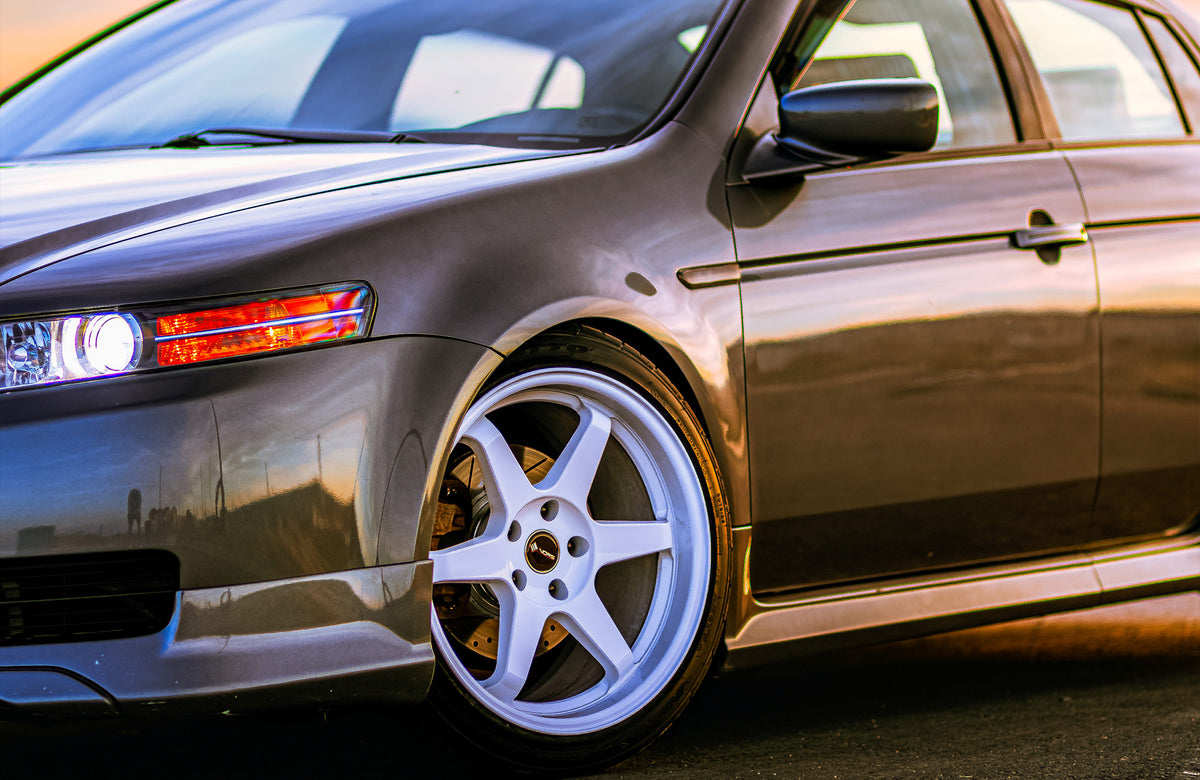 Acura TL on Vors TR37 White 18x9.5 +35 photo 9