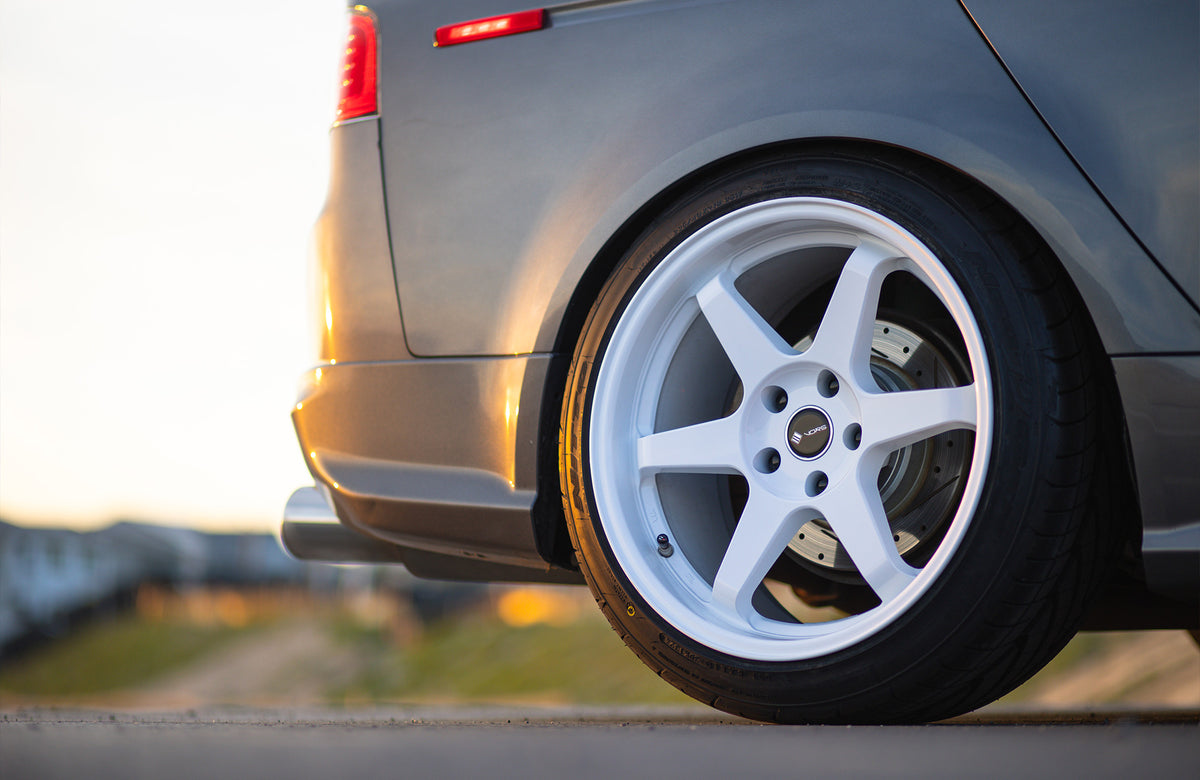 Acura TL on Vors TR37 White 18x9.5 +35 photo 10