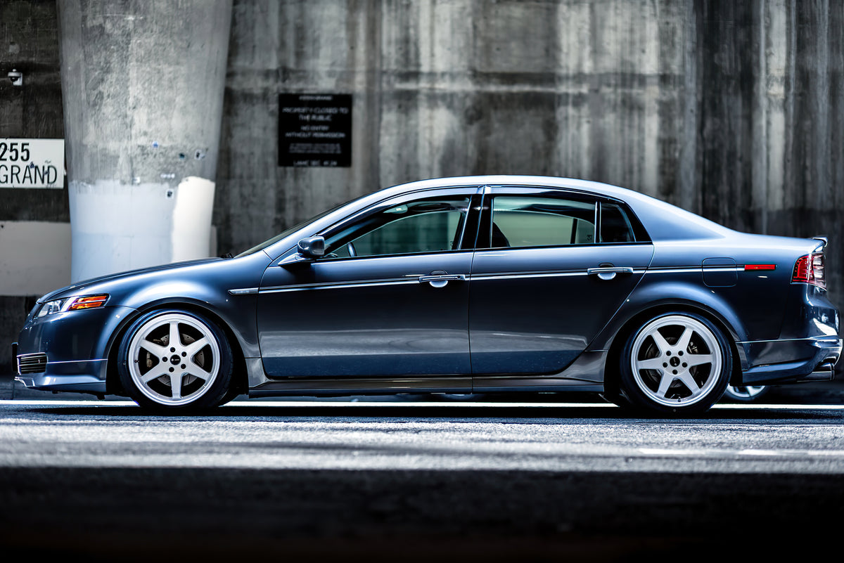 Acura TL on Vors TR37 White 18x9.5 +35 photo 14