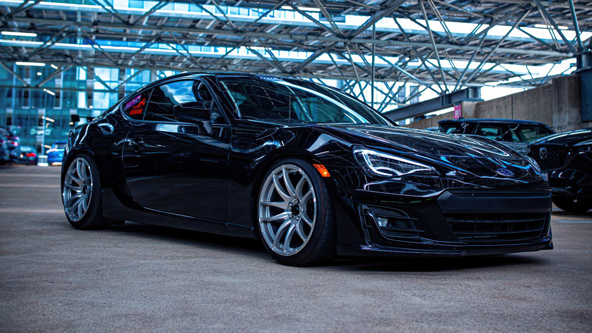 Subaru BRZ on Vors TR4 Silver Machined 18x9.5 photo 2