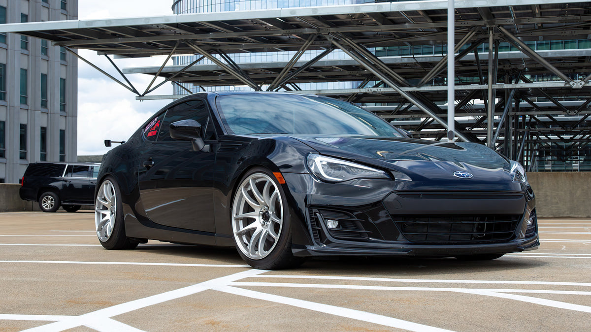 Subaru BRZ on Vors TR4 Silver Machined 18x9.5 photo 6