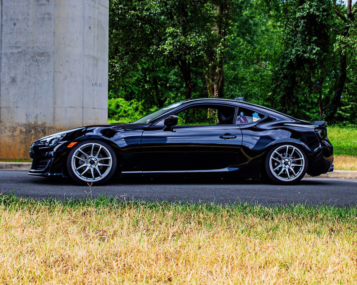 Subaru BRZ on Vors TR4 Silver Machined 18x9.5 photo 5
