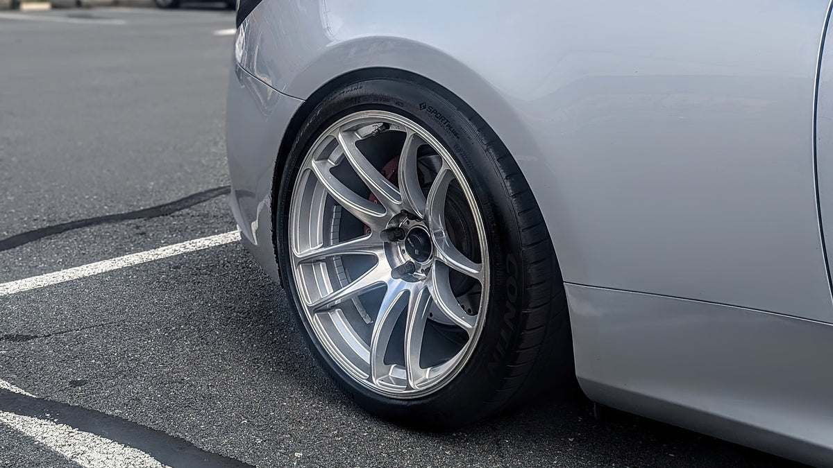 Hyundai Genesis Coupe on Vors TR4 Silver Machined 19x9.5 photo 4