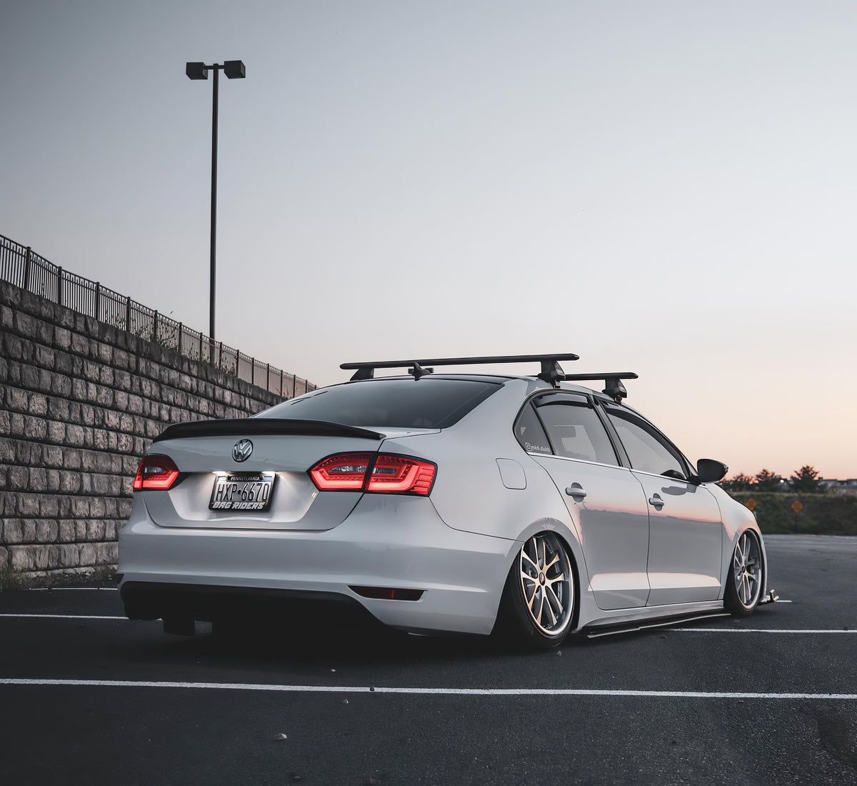 Volkswagen Jetta GLI Mk6 on Vors AR5 Silver Machined 18x8.5 photo 3