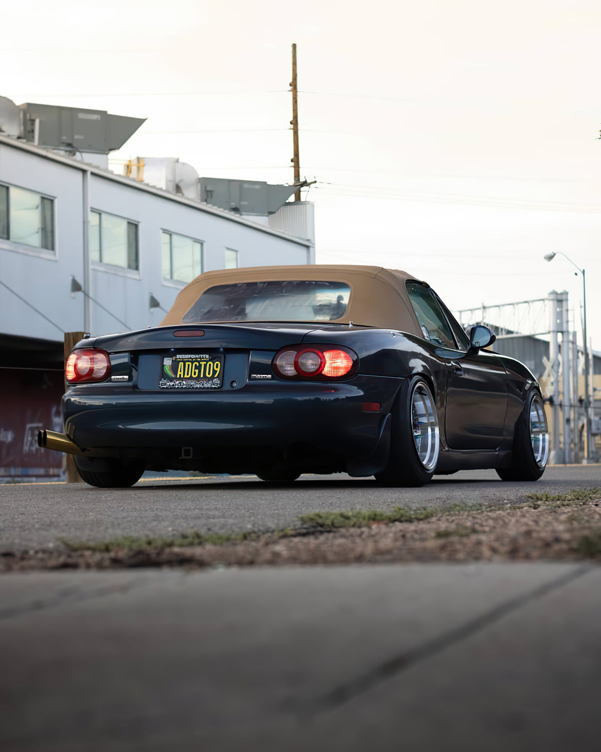 Mazda Miata on Vors VR7 Gun Metal 15x9 photo 1