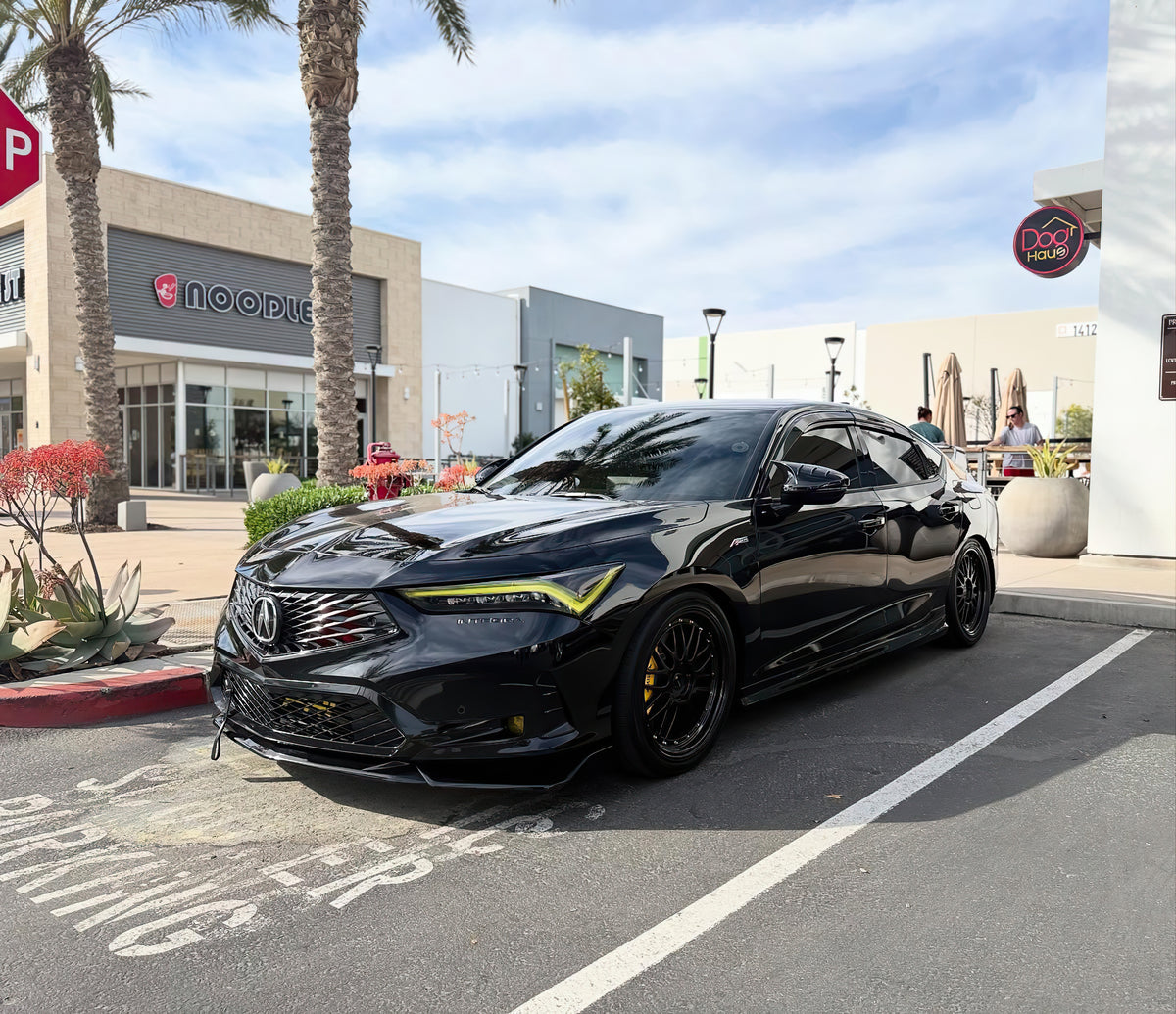 Acura Integra DE4 on Vors VR8 Gloss Black 18x8 photo 3