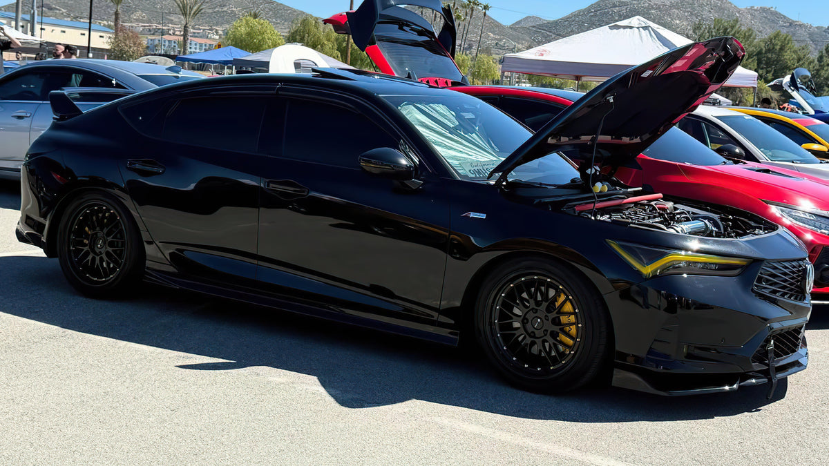 Acura Integra DE4 on Vors VR8 Gloss Black 18x8 photo 1