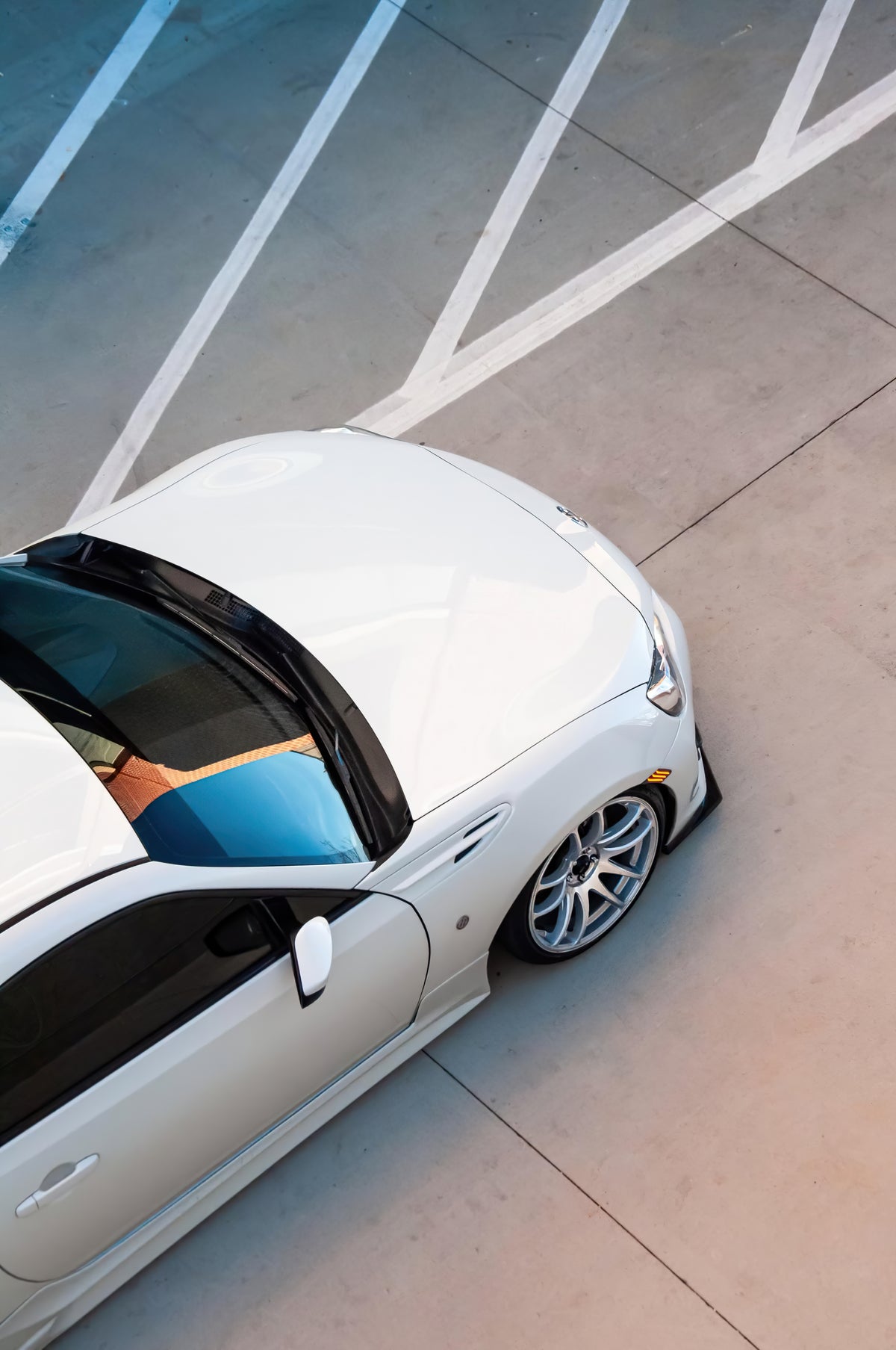 Toyota GT86 on Vors TR4 Silver Machined 18x8.5 photo 2