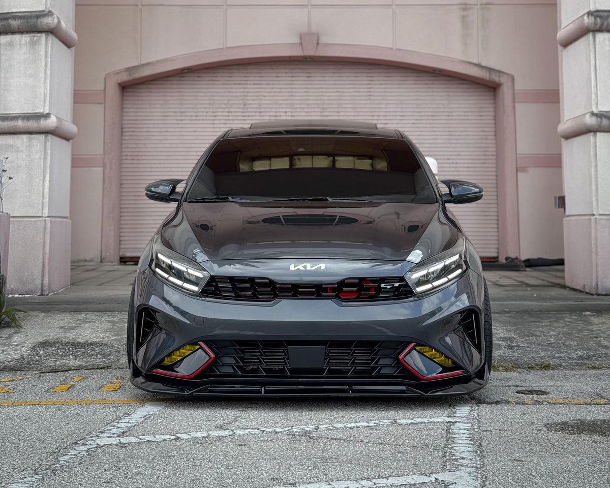 Kia Forte GT on Vors TR4 Hyper Black 18x9.5 photo 4