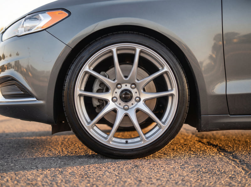 2023 Honda Civic on Vors TR4 Silver Machined photo 1